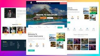Build a Stunning Tour & Travel Website with Bootstrap 5 - Complete Walkthrough