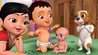 Chitti Aduttidane Doctor Doctor - Playing with Toys  Kannada Rhymes & Kids Cartoons  Infobells