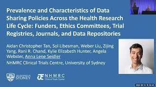 Prevalence and Characteristics of Data Sharing Policies Across the Health Research Life Cycle