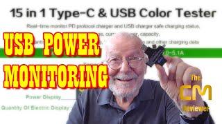 J7-C USB Power Tester - Ingenious USB measuring adapter with app Bluetooth pairing