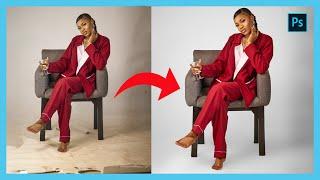 HOW TO CLEAN BACKGROUND IN PHOTOSHOP  GET SMOOTH BACKGROUND