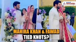 Mahira Khan & Fawad Khans Wedding Viral Video New Project or Real Wedding?