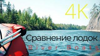 Сравнение лодок риб River Boats 380 и 370 киль. Замер скорости.