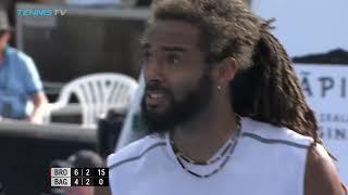 D.Brown Vs. M.Baghdatis - Auckland R2 2017