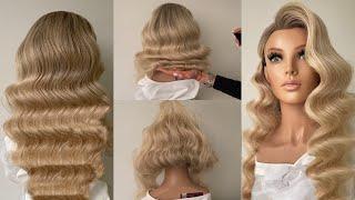 All secrets of Hollywood waves. Perfect hairstyle tutorial