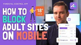 How to block adult websites on mobile via FamiSafe Parental Control App AndroidiPhoneiPad