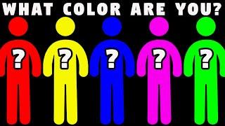  Every NAME HAS A COLOR  Discover YOUR COLOR Personality Test  Mister Test