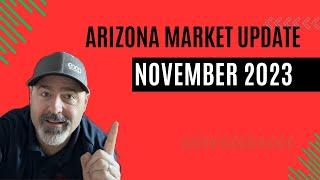 Arizonas Housing Market Update for November 2023 #arizonarealestate #arizonamarketupdate