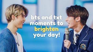 BTXT bts and txt moments to brighten your day