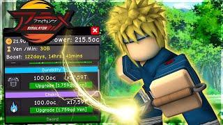 YELLOW FLASH REACHED 200OC AND CREATES *SPECIAL* FLYING THUNDER GOD ANIME FIGHTING SIMULATOR ROBLOX