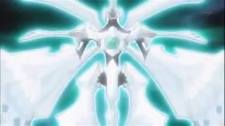 Yusei summons Shooting Quasar DragonLimit Over Accel SynchroSub
