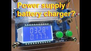 Review and demonstration of a BoostBuck Converter Cc Cv Power Module 0.5-30V 6A 60W