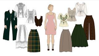 Creating a Scottish-Edwardian inspired Historybounding Capsule Wardrobe