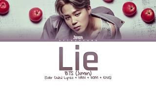 BTS Jimin - LIE Color Coded LyricsHanRomEng