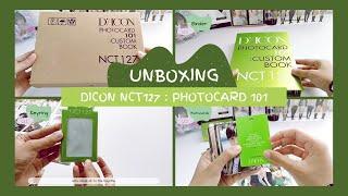 Unboxing Dicon NCT 127 Photocard 101  Custom Book  City of Angel NCT 127 since 2019 in Seoul-LA