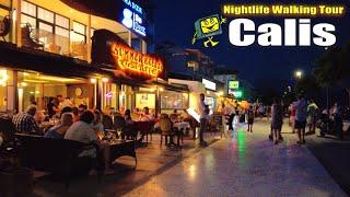 Çalış Fethiye Nightlife Turkey - 4K Walking Tour - June 2024