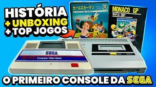 Sega SG-1000 - o primeiro console da Sega história unboxing modelos raros e os melhores jogos