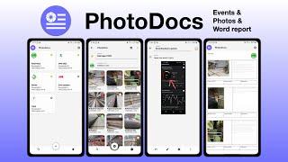 PhotoDocs for intensive visual data sourcing.