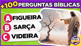 100 Perguntas Bíblicas que todo cristão deveria saber  Quiz Bíblico