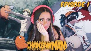 First Time EVER Watching CHAINSAW MAN Episode 1 Dog & Chainsaw  REACTION