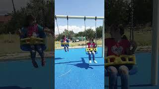 Parkta sallanmak #konya Swinging on a swing in the park