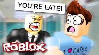 Roblox Adventures  Escape High School Obby  Escaping My Evil Teacher