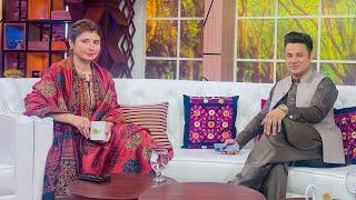 Hamza Jamshed Tappy With Najiba Faiz  Hum Pashto 1 Tv 