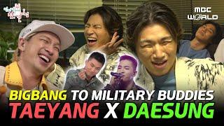 C.C. Friendship of BIGBANG TAEYANG & DAESUNG continued in military #BIGBANG #TAEYANG #DAESUNG