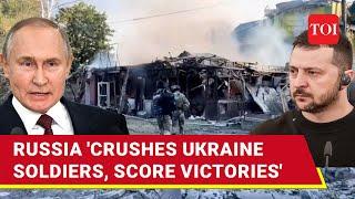 Victory For Russia Ukrainian Forces Flee Two Donetsk Regions Moscow Says Both Liberated