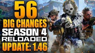 56 Big Changes in The Season 4 Reloaded Update MW3 & Warzone Update 1.46