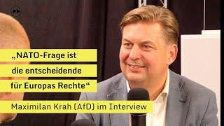 NATO-Frage ist die entscheidende für Europas Rechte Maximilian Krah AfD im Interview