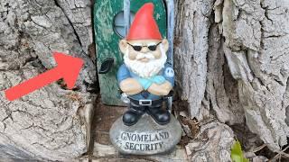 A Great Geocache Guarded by Gnomes   GeoTrek