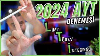 Limit Türev İntegral Fulleten Seri 2024 AYT Denemesi