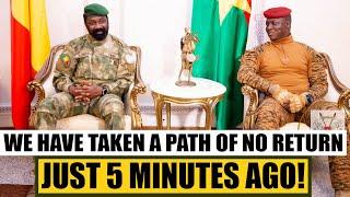 THE AES HAS TAKEN A PATH OF NO RETURN – Col. Goïta and President Traore Meet in Burkina Faso
