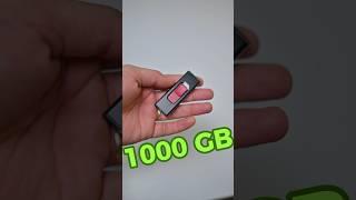 Em USB dung lượng 1000GB này ảo quá - #Shorts