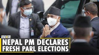 Nepal Political Crisis Nepal PM declares fresh general election