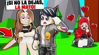 ESTA CHICA HIZO QUE ROMPIESE con MI NOVIA @SrtaLuly en MURDER MYSTERY de ROBLOX 