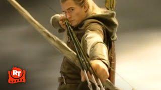 Lord of the Rings The Return of the King 2003 - Legolas Slays the Oliphaunt Scene  Movieclip