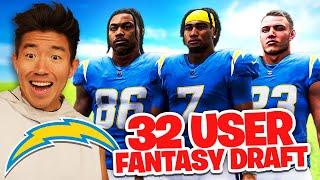 We Created a 32 User Fantasy Draft CFM Madden 25