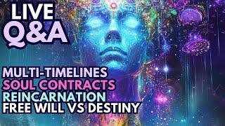 Spirituality Q&A Shifting Realities Free Will vs Destiny