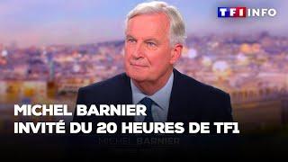 Le nouveau Premier ministre Michel Barnier invité du 20 heures de TF1