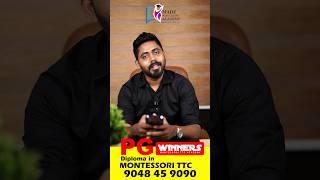 PG Diploma in Montessori Teacher training Course  Malayalam #pgmontessori #winnersttcacademy