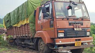 Ashok Leyland Truck Stuck in Mud # Tochan in Another truck # Tochan##