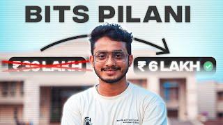 I studied under ₹6 Lakhs in BITS Pilani Heres How 2024