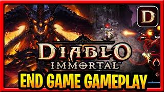 Diablo Immortal End Game Gameplay Rifts Bounties Dungeons Paragon Max Level Diablo Immortal Alpha