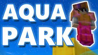 AQUA PARK IN BEDWARS   MINECRAFT BEDWARS