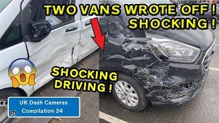 UK Dash Cameras - Compilation 24 - 2024 Bad Drivers Crashes & Close Calls