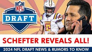 Latest NFL Draft Rumors Via ESPN NFL Insider Adam Schefter  2024 NFL Draft