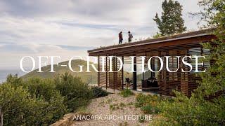 Architect Designs An Off-Grid Super House In The Hills of The Californian Coast House Tour