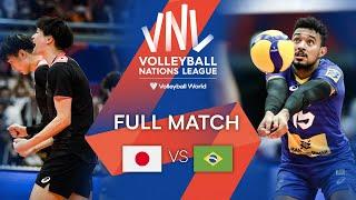  JPN vs   BRA - Full Match  Mens VNL 2022
